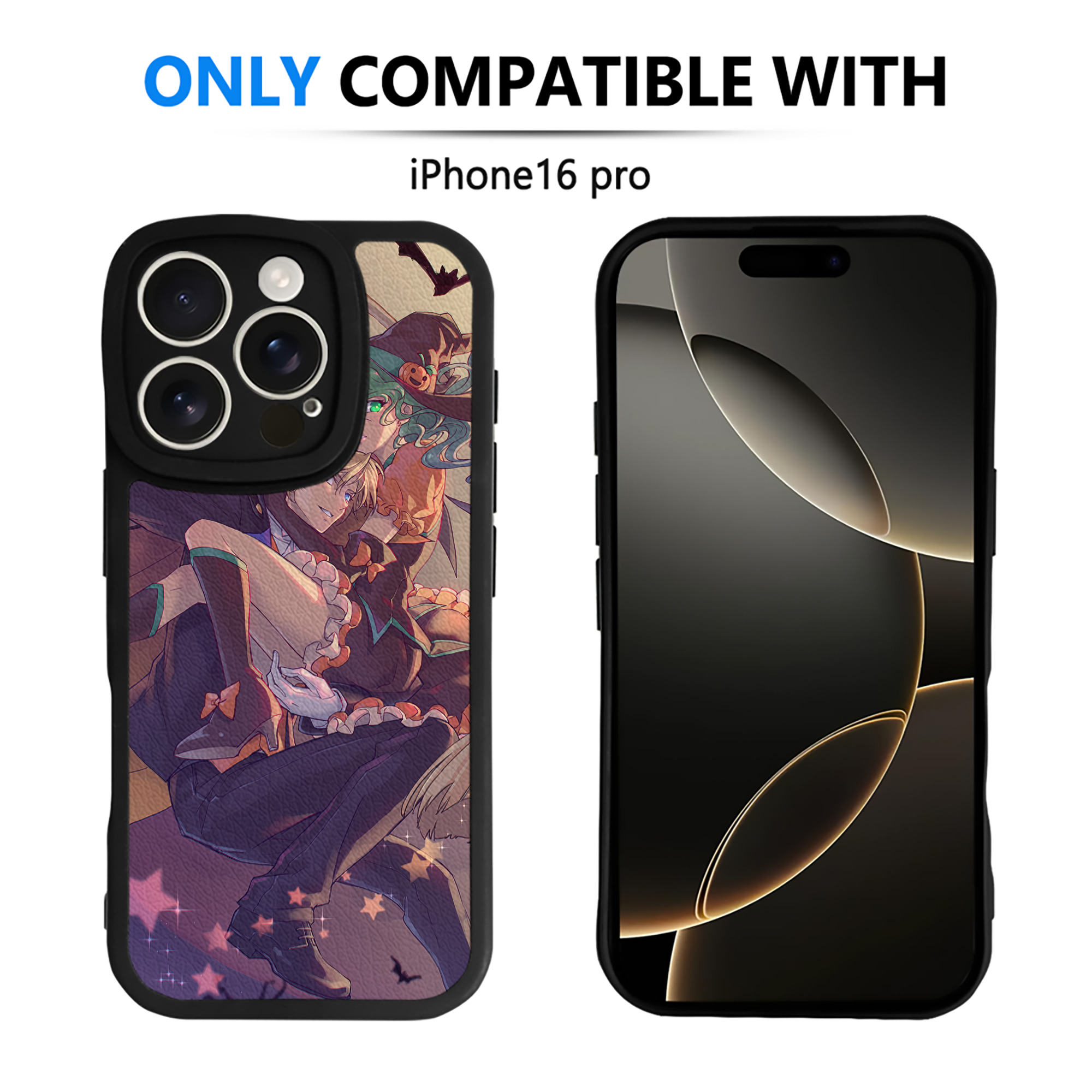 （画像用） 美少女戦士セーラームーン Sailor Moon 【iPhone 16シリーズ対応】シリコンスマホケース（レザー調） 材質：シリコン